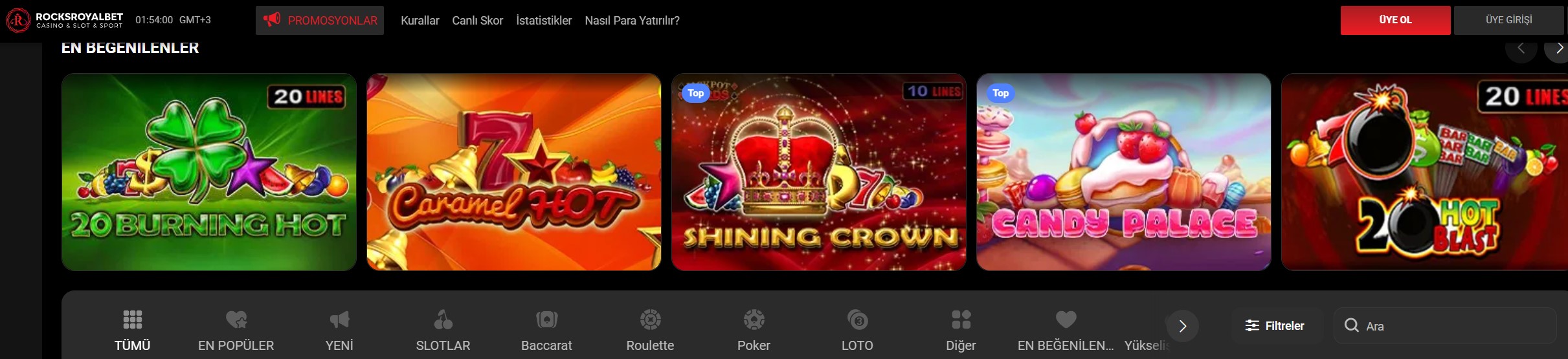 Rocksroyalbet Giriş Sayfası
