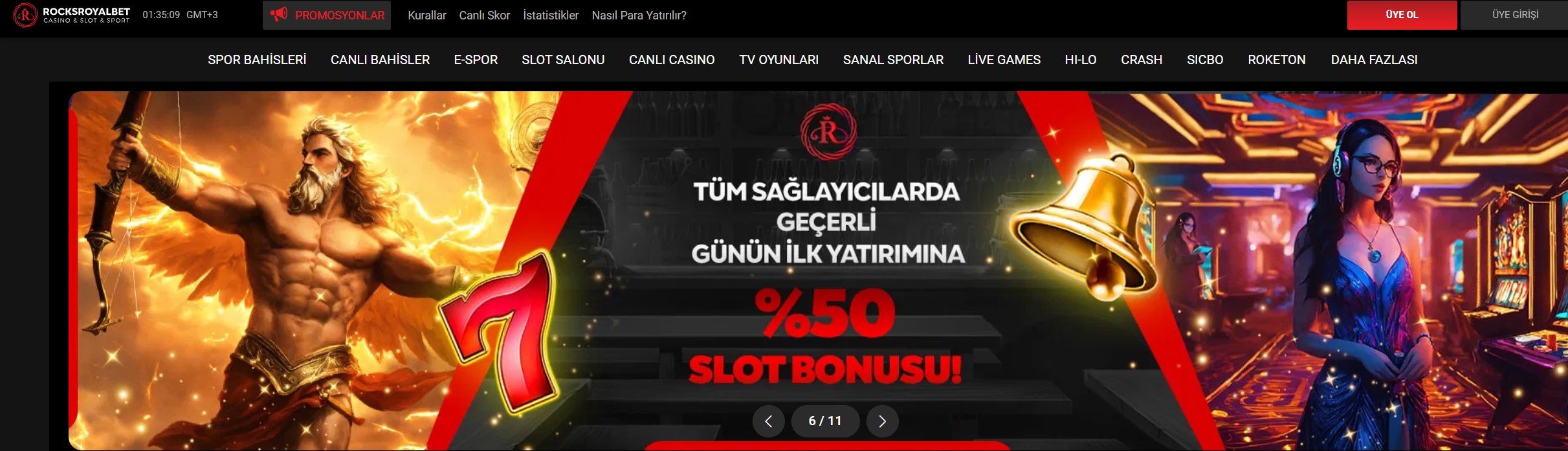 Rocksroyalbet Sitesi